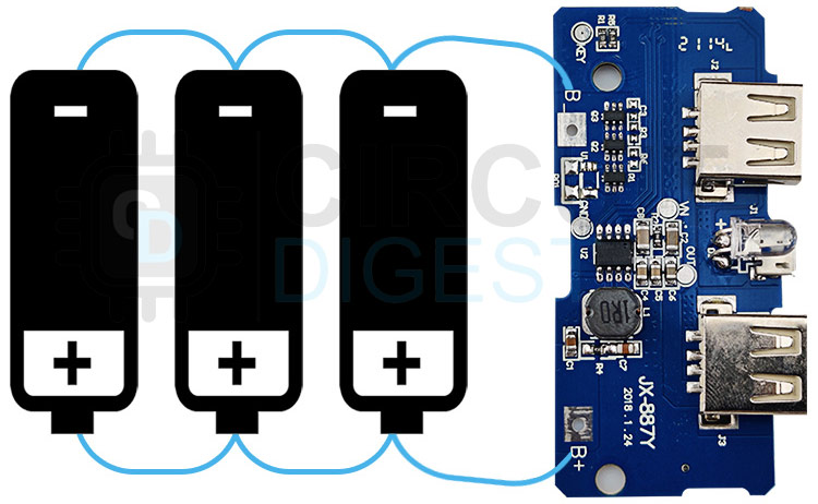 DIY Power Bank Circuit