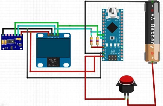 Pulse Oximeter Circuit Diagram