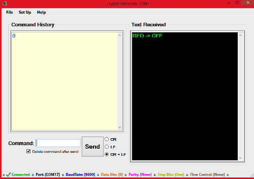 Hyper-terminal-LED-OFF-using-computer-and-PIC-UART