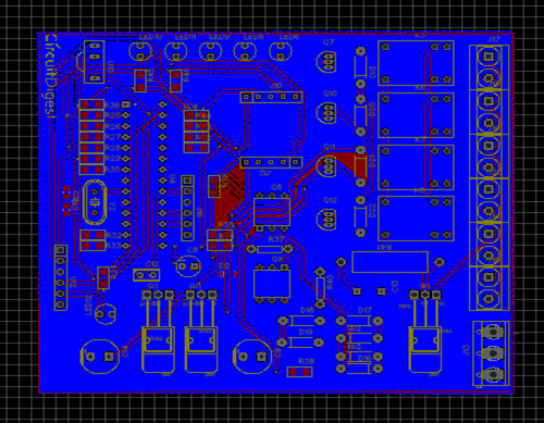 IR Remote Home Automation PCB Design