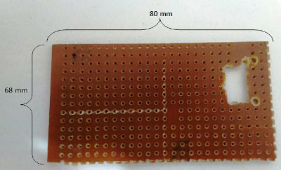 Perf-board-for-Arduino-speedometer