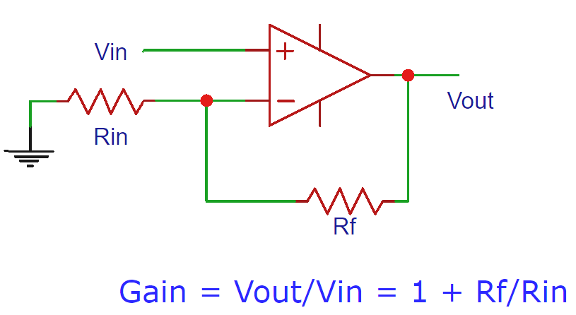 Non inverting op-amp