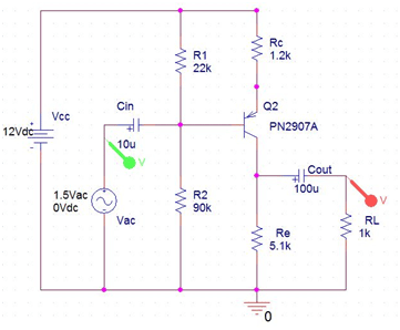 Transistor as Amplifier