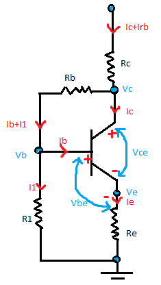 Emitter Feedback Biasing Circuit