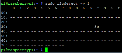 Find OLED I2C address and update it