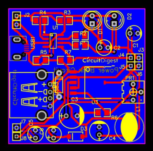 PCB designing using EasyEDA