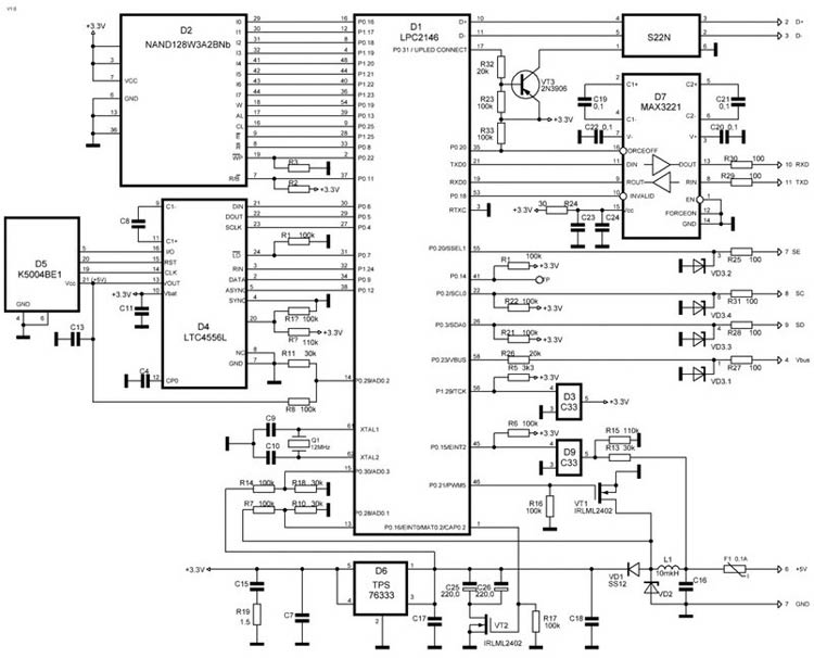 Schematic Circuit Diagram