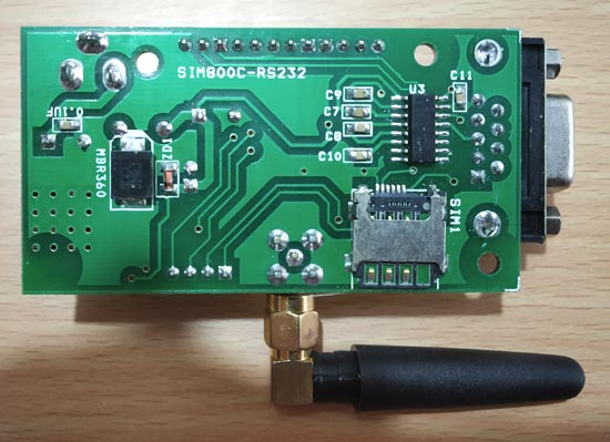 SIM800C GSM Module PCB