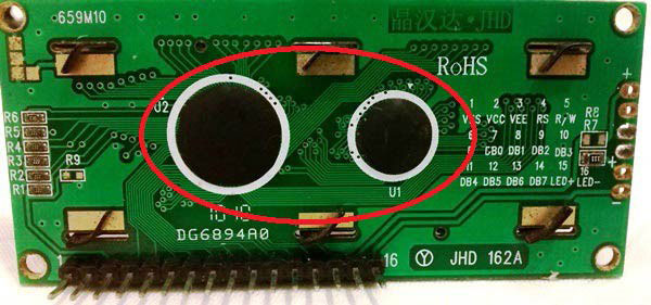 16x2 Alphanumeric LCD Display