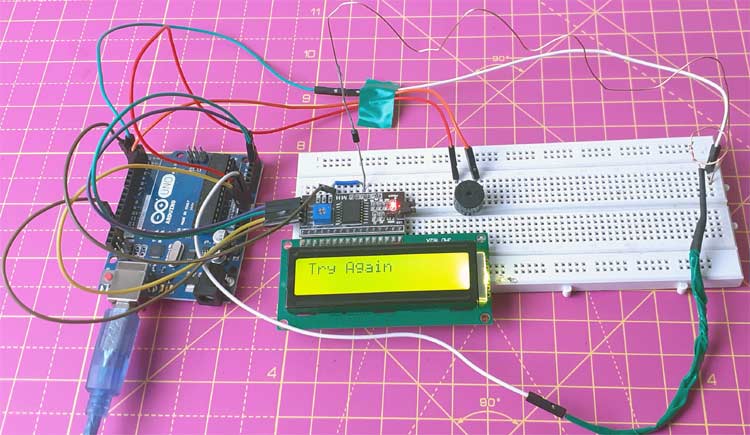 Arduino Buzz Wire Game Working