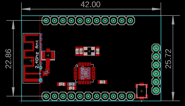 PCB Antenna Section