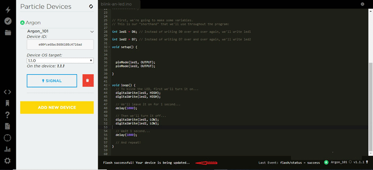 Particle Argon Programming