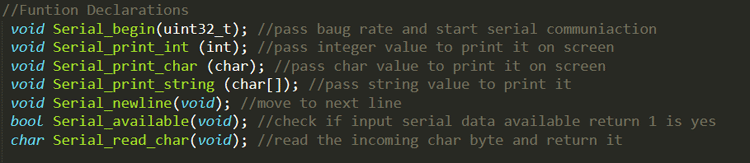 STM8S Serial Library