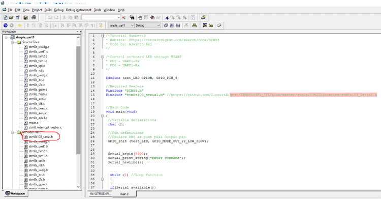 STVD for Serial Communication