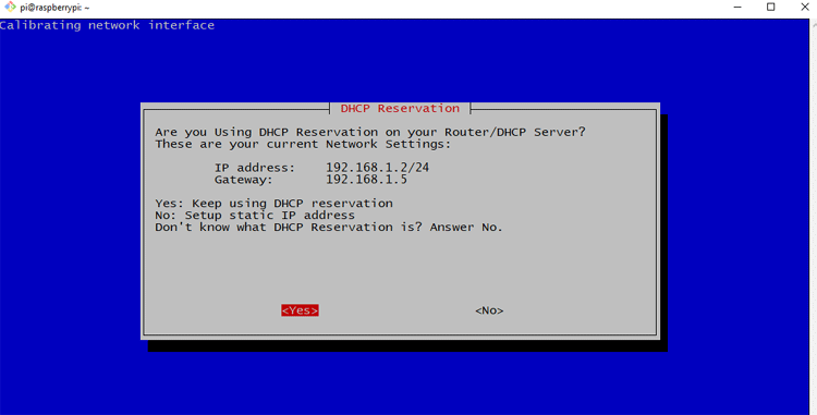 Static IP Address for Raspberry Pi