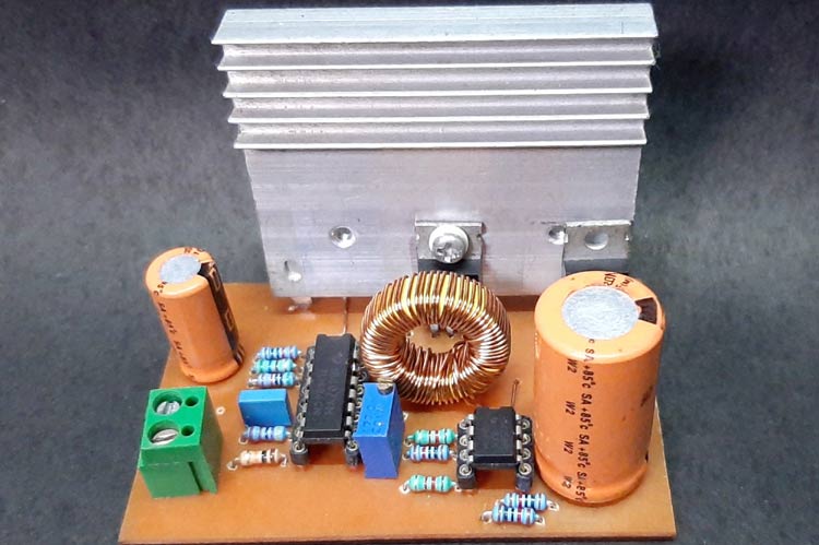 Inverting Buck-Boost Converter with TL494