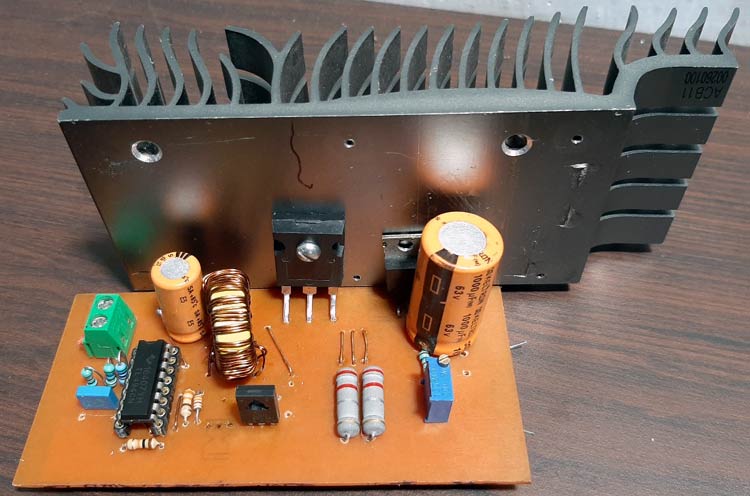 TL494 Based Boost Converter Board