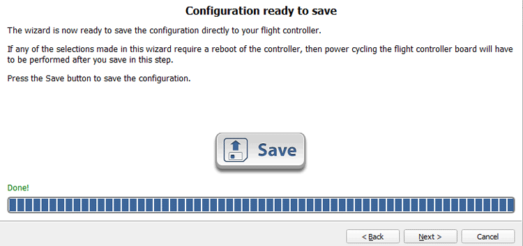 Configuration Saving on GCS