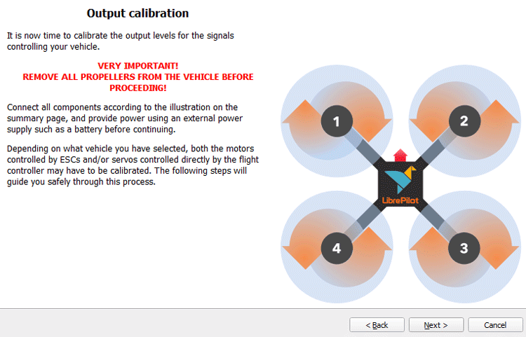 Output Calibration on GCS