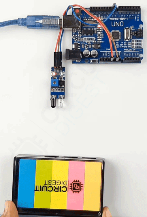 IR Sensor Working