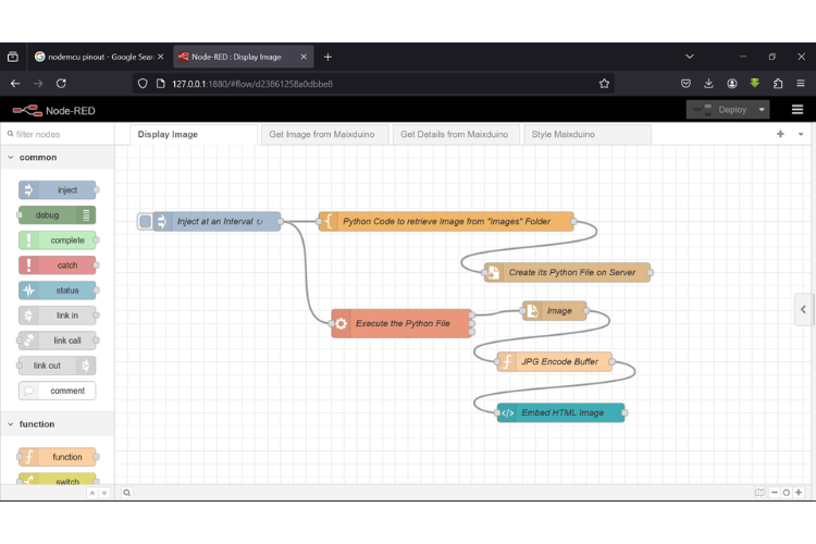 AI Threat Detection TACT Node Images in Server