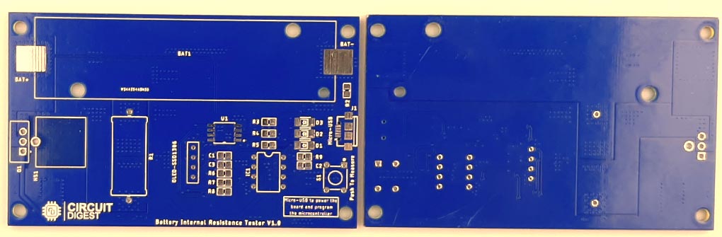 Attiny85 Based ISR Meter PCB