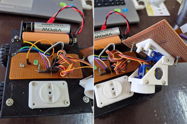 Bao AI Pet Dog Second Perf Board with Components