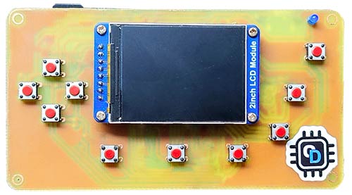 Retro Game Console Circuit