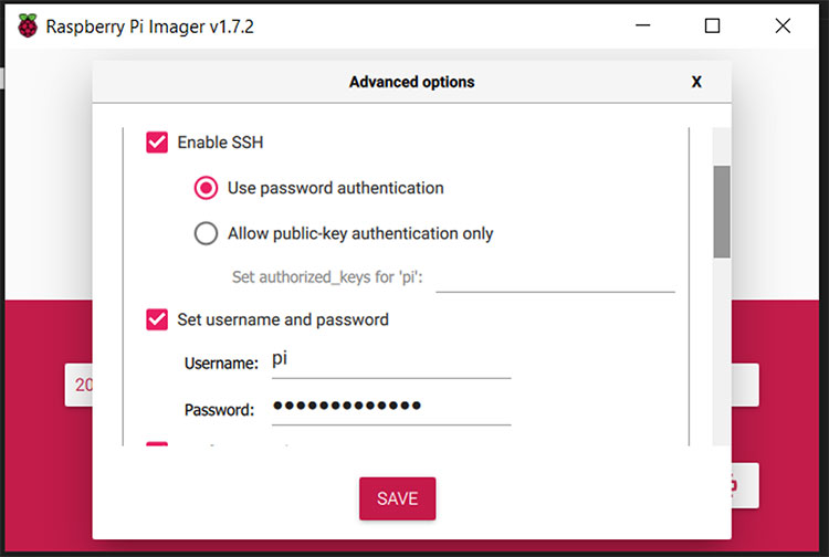 Raspberry Pi SSH Enabling