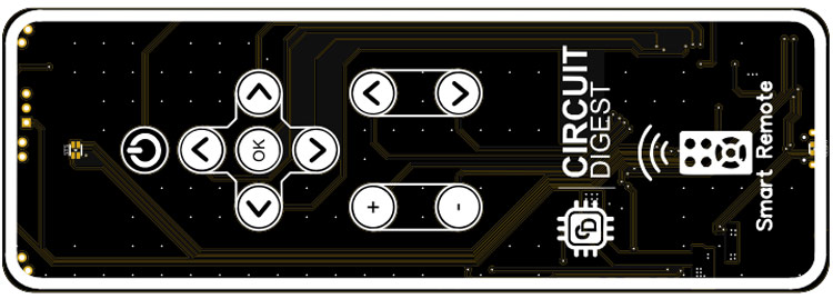 Universal Smart Remote PCB