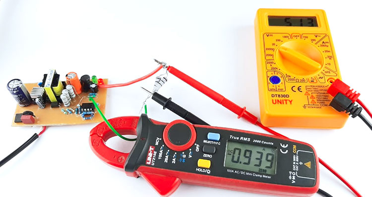 Viper22A Based SMPS Circuit Board Testing