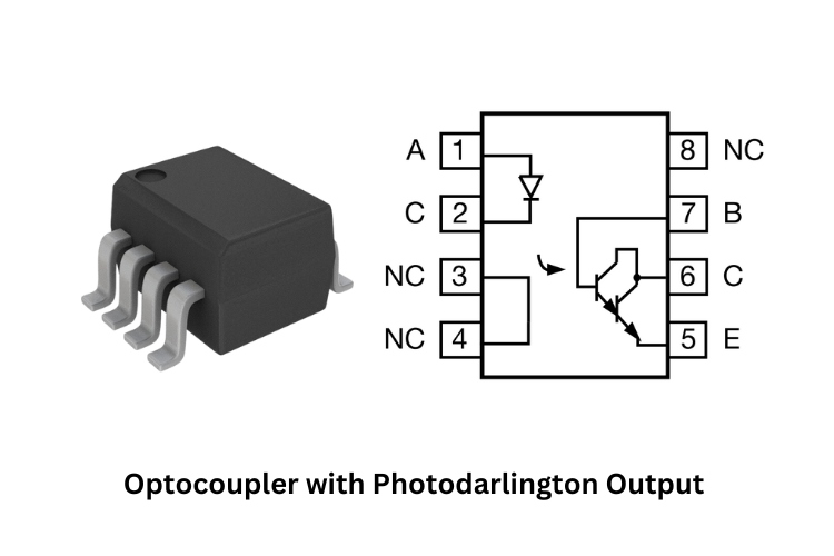 Optocoupler with Photodarlington Output