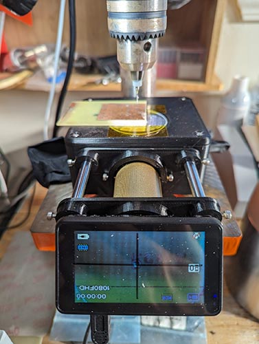 solution for precision drilling using digital periscope