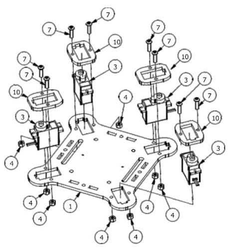 spider robot assembly