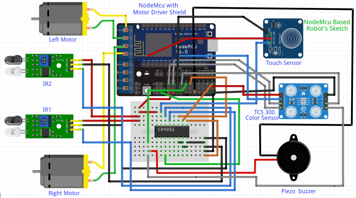 Water Tank Overflow Circuit Diagram