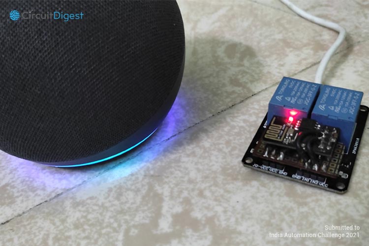 Alexa controlled Switch using ESP01