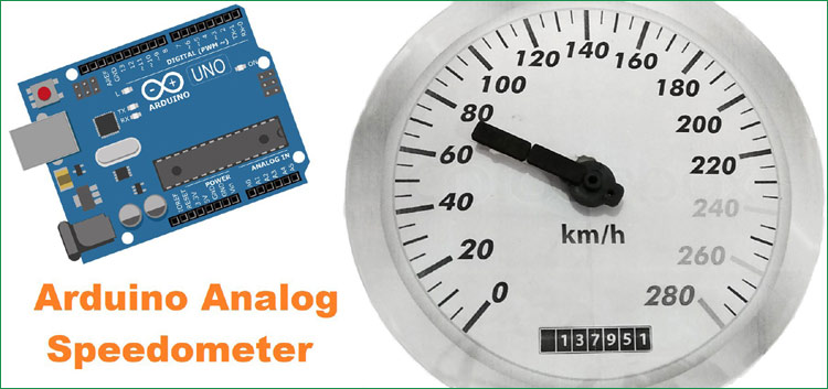 Arduino Based Analog Speedometer Using IR Sensor