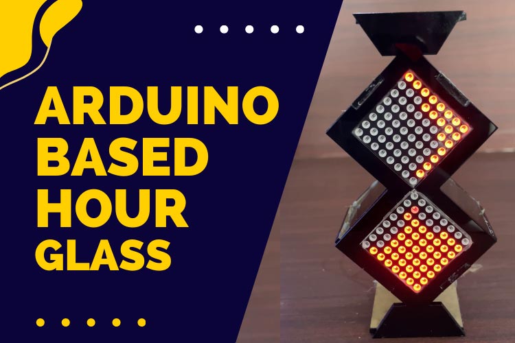 Arduino based Hourglass using Accelerometer and DOT Matrix Display