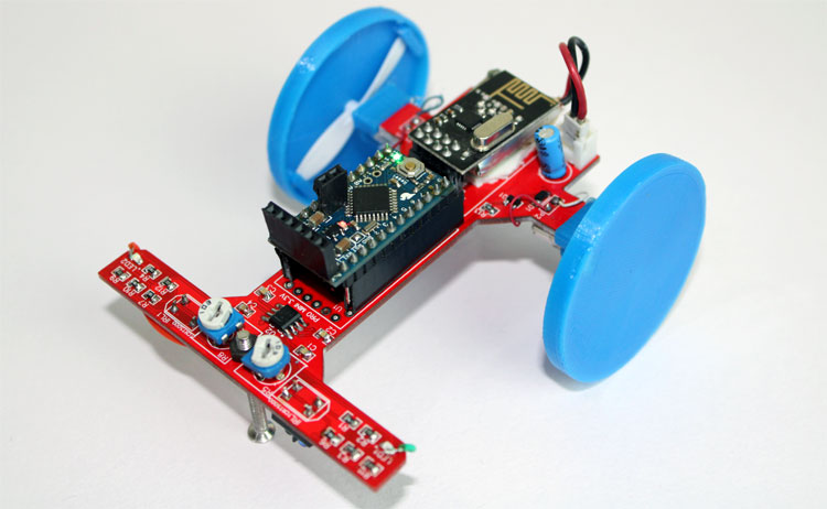 Arduino RC Car using Coreless DC Motors and nRF24L01 RF Module