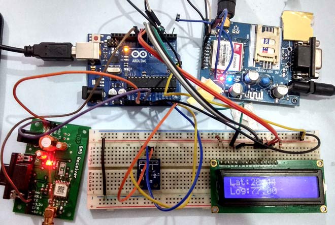 Arduino Based Vehicle Accident Alert System using GPS, GSM and Accelerometer