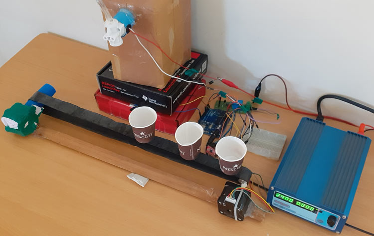 Automatic Bottle Filling System using Arduino 