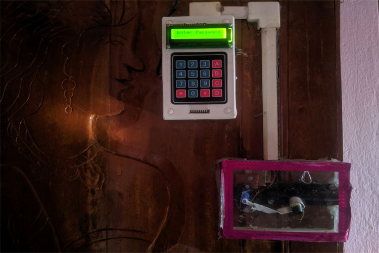 Password based Digital Keypad Security Door Lock using Arduino