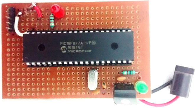 LED Blinking with PIC Microcontroller