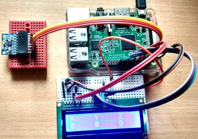 MPU6050 Gyro Sensor Interfacing with Raspberry Pi