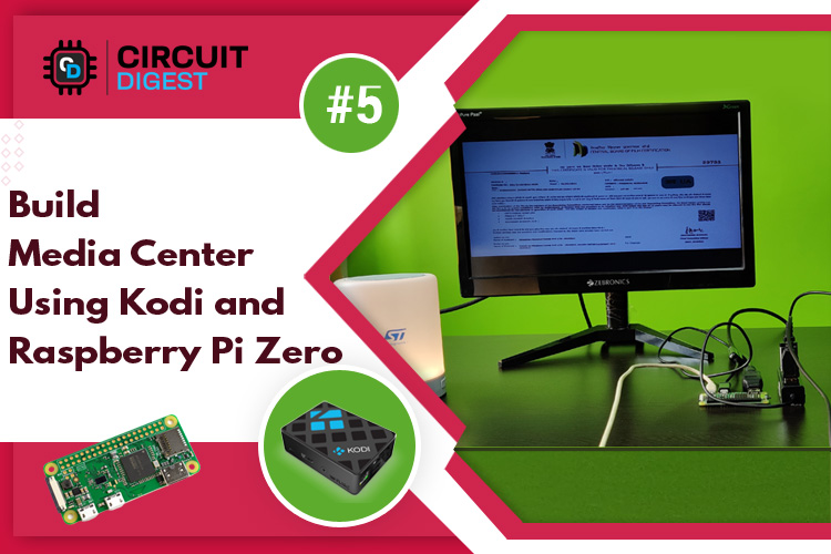 Build Media Center Using Kodi and Raspberry Pi Zero W