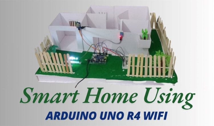 Smart Home Using Arduino Uno R4 WiFi