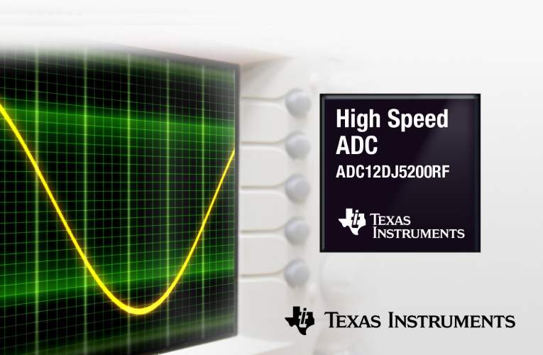 12-bit ADC meets the most demanding requirements of tomorrow's test and measurement, and defense applications