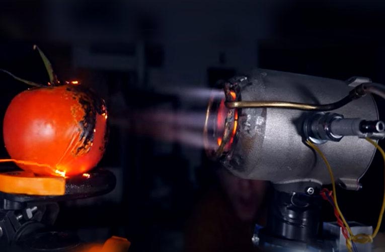 Hair Dryer transformed into Jet Engine