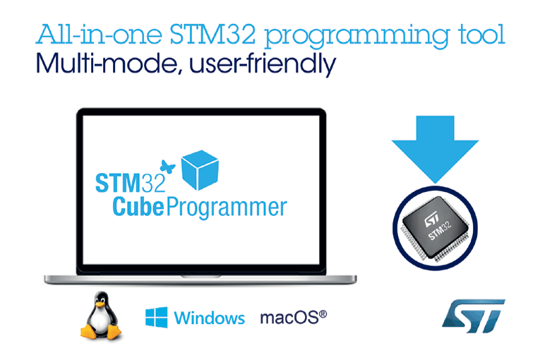 Latest Multi-OS Software Tool from STMicroelectronics Simplifies STM32 Programming and Protects Firmware Intellectual Property