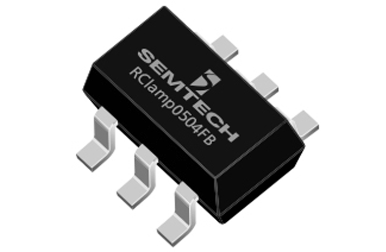 RClamp0504FB - 4-Line, 5V TVS Diode